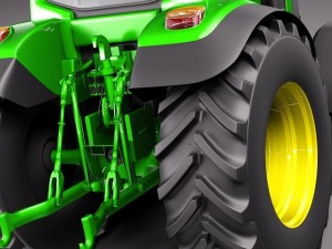 John Deere 6930 Tractor Modelo 3D