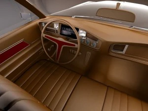 Buick Riviera GS Boattail 1971 3D Model