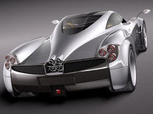 Pagani Huayra 2012 Modelo 3D