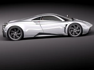 Pagani Huayra 2012 3D Model