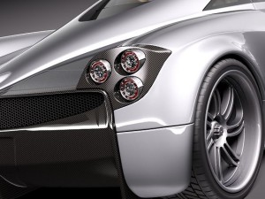 Pagani Huayra 2012 Modelo 3D