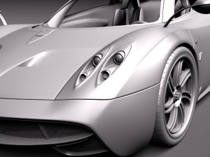 Pagani Huayra 2012 Modelo 3D