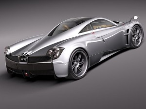 Pagani Huayra 2012 Modelo 3D