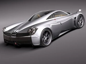 Pagani Huayra 2012 3D Model