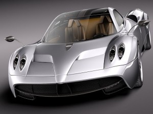 Pagani Huayra 2012 Modelo 3D