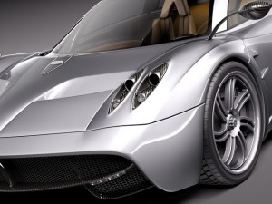 Pagani Huayra 2012 Modelo 3D