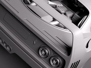 Ferrari F40 1987-1992 3D Model