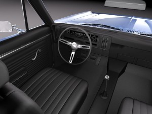 Chevrolet Nova 1969 Modello 3D