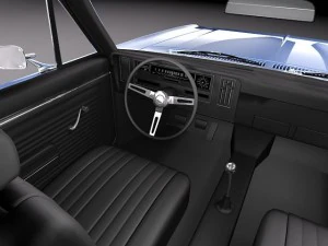 Chevrolet Nova 1969 3D Model
