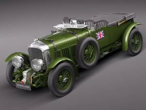 Soprador Bentley 45 litros 1929 Modelo 3D