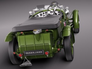 Bentley 45 Litre Blower 1929 Modello 3D
