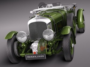 Bentley 45 Litre Blower 1929 Modello 3D