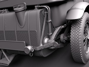 Bentley 45 Litre Blower 1929 Modello 3D