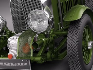 Bentley 45 Litre Blower 1929 Modello 3D