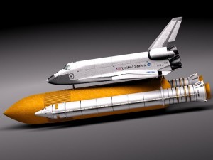 Space Shuttle Discovery Modèle 3D