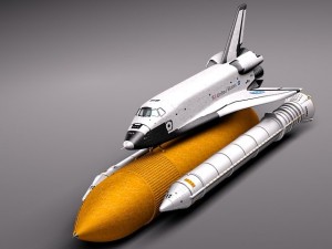 Space Shuttle Discovery 3D-Modell