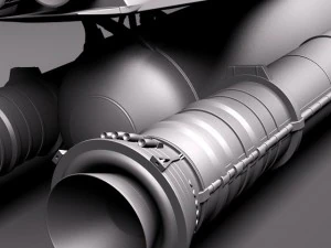 우주 왕복선 발견 3D 모델