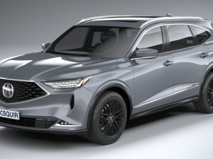 Acura MDX 2022 3Dモデル