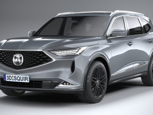 Acura MDX 2022 3Dモデル