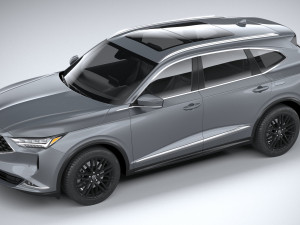 Acura MDX 2022 3Dモデル