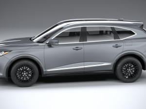 Acura MDX 2022 3Dモデル