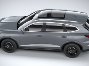 Acura MDX 2022 3Dモデル