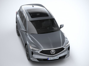 Acura MDX 2022 3Dモデル