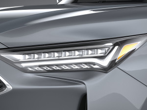 Acura MDX 2022 3Dモデル