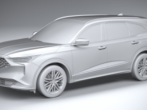 Acura MDX 2022 3Dモデル