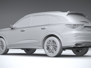 Acura MDX 2022 3Dモデル