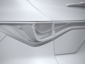 Acura MDX 2022 3Dモデル
