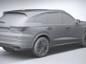 Acura MDX 2022 3D Model