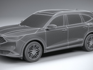 Acura MDX 2022 3Dモデル