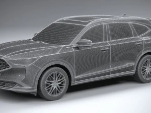 Acura MDX 2022 3D Model