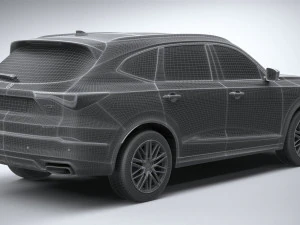 Acura MDX 2022 3D Model