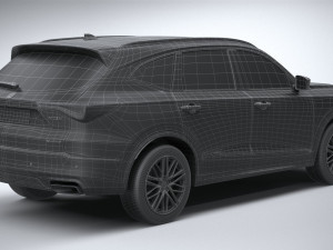 Acura MDX 2022 3Dモデル