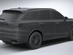 Acura MDX 2022 3D Model