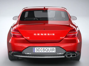 Genesis G70 2018 3D Model