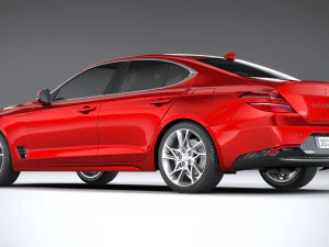 Genesis G70 2018 3D Model
