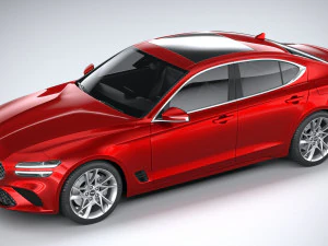 Genesis G70 2018 3D Model