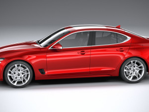 Genesis G70 2018 Model 3D