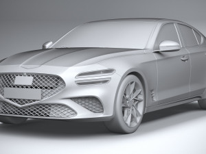 Genesis G70 2018 Model 3D