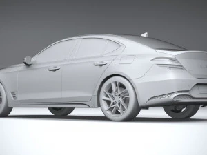 Genesis G70 2018 3D Model