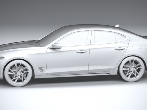 Genesis G70 2018 Model 3D