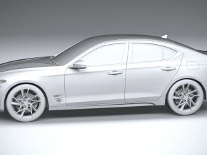 Genesis G70 2018 3D Model