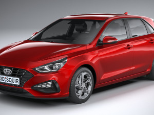 Hyundai i30 Hatchback 2021 Modelo 3D