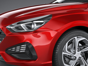 Hyundai i30 Hatchback 2021 Modelo 3D