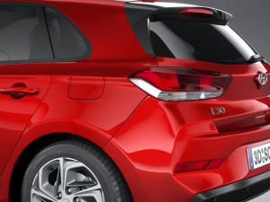 Hyundai i30 Hatchback 2021 Modelo 3D