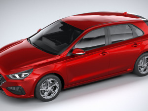 Hyundai i30 Hatchback 2021 Modelo 3D