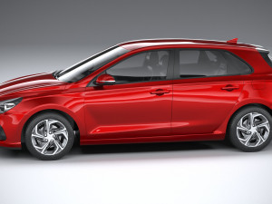 Hyundai i30 Hatchback 2021 Modelo 3D